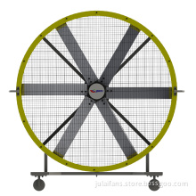 Strong wind power moving large fan